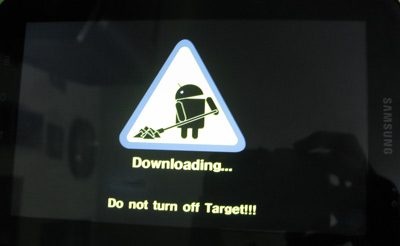 Downloading Updating the Galaxy Tab P1000 to Android 4