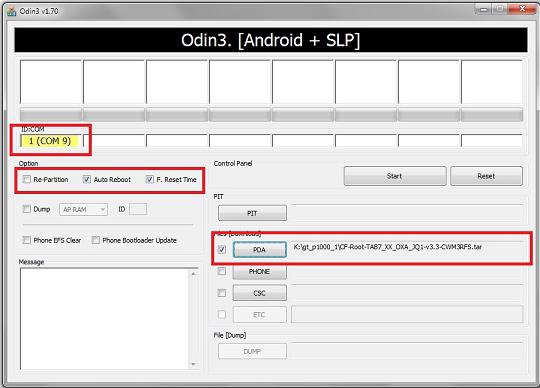 Updating the Galaxy Tab P1000 to Android 4 Updating the Galaxy Tab P1000 to Android 4