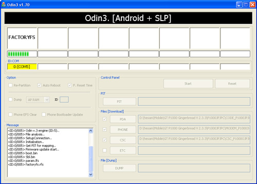 Updating the Galaxy Tab P1000 to Android 4 Updating the Galaxy Tab P1000 to Android 4