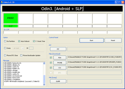 Updating the Galaxy Tab P1000 to Android 4 Updating the Galaxy Tab P1000 to Android 4